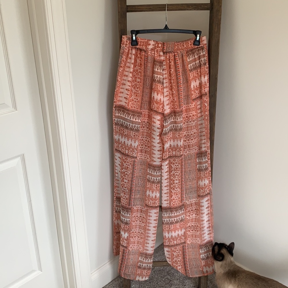 Bcbgeneration Wide Leg Paisley Patchwork Pant - image 4